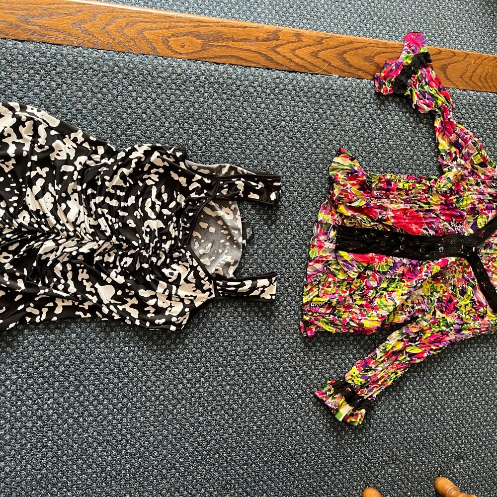 Designer women's tops (with bonus included: new swimming suit)